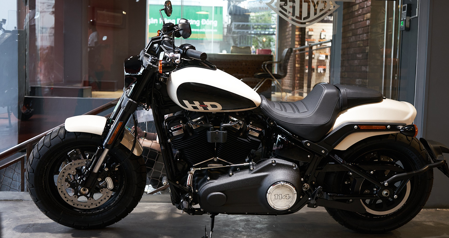 Harley-Davidson Fat Bob 114 2022 có giá bán từ 739 triệu đồng tại Việt Nam